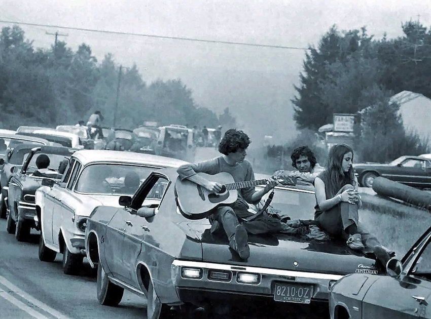 Woodstock 1969  Rock-1o1-woodstock-1969-traffic-jam-1